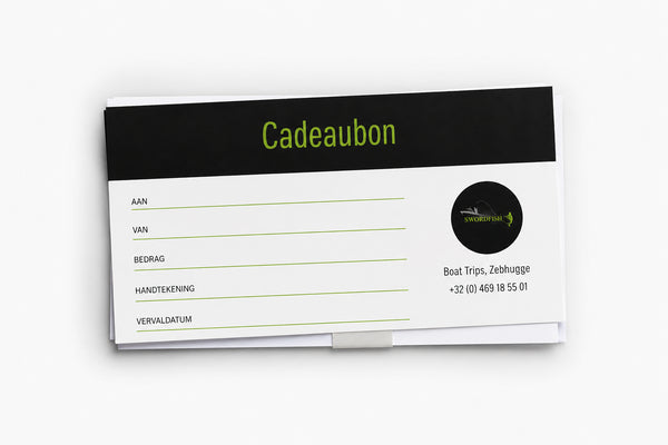 Cadeaubon Vistrip 10/25/50/100 euro