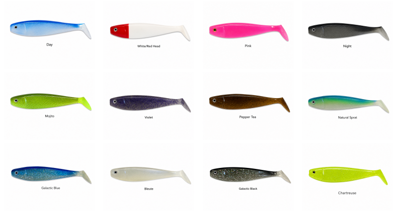 DeLalande Shad GT 11cm — Night