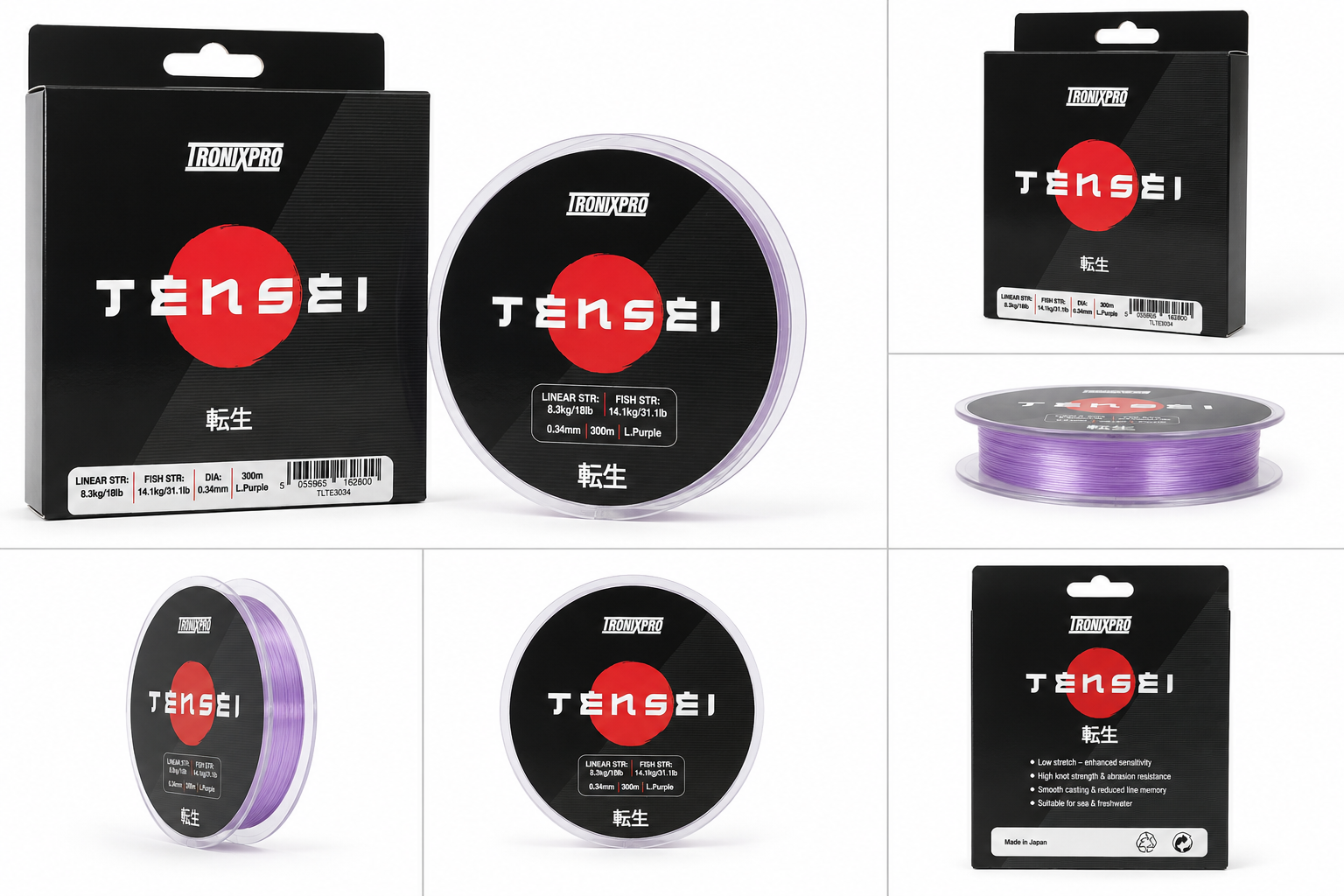 Tronixpro Tensei Nylon Vislijn